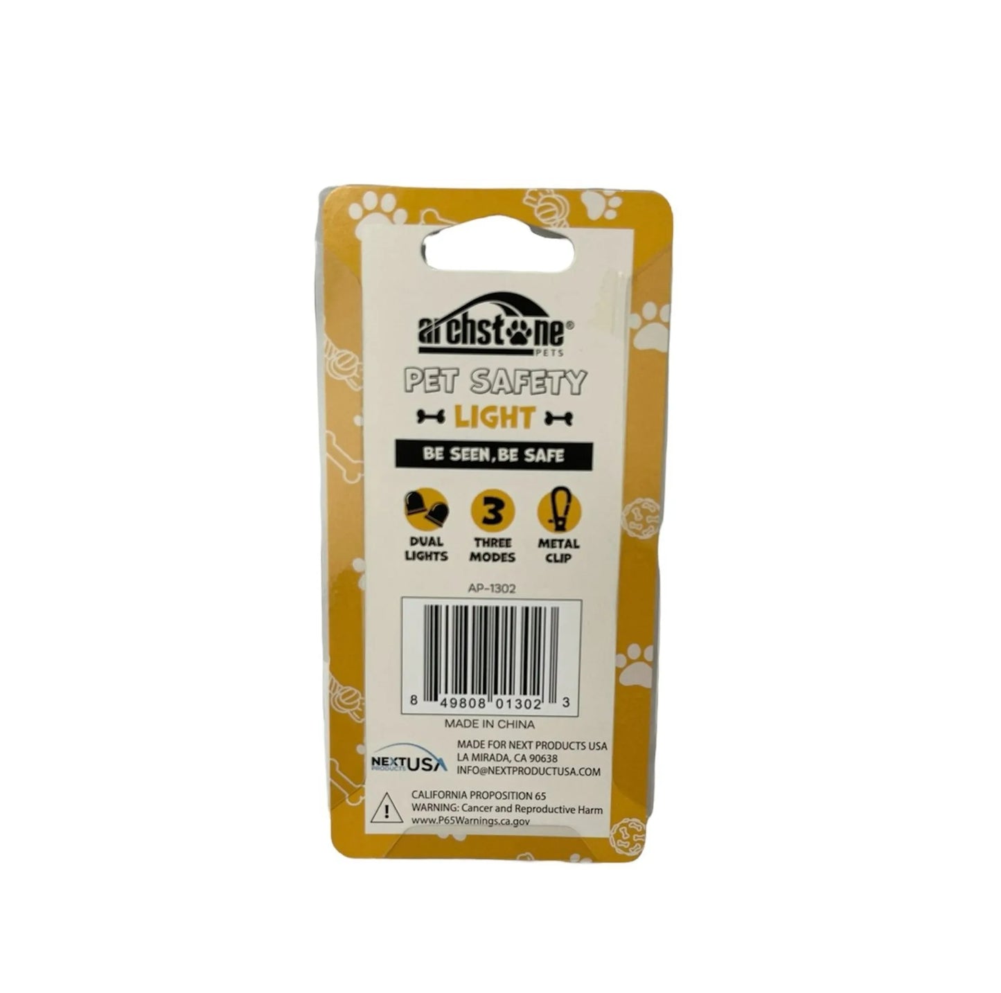 Pet Safety Light (Flashing Collar Accessory)
