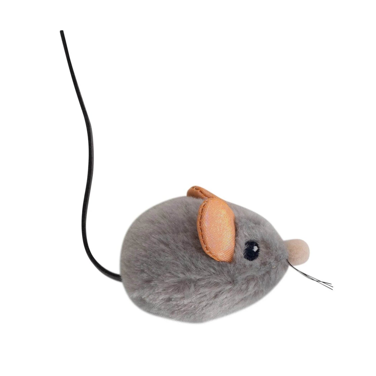 Catstages Squeak Squeak Mouse Grey Cat Toy - Beasty Lux