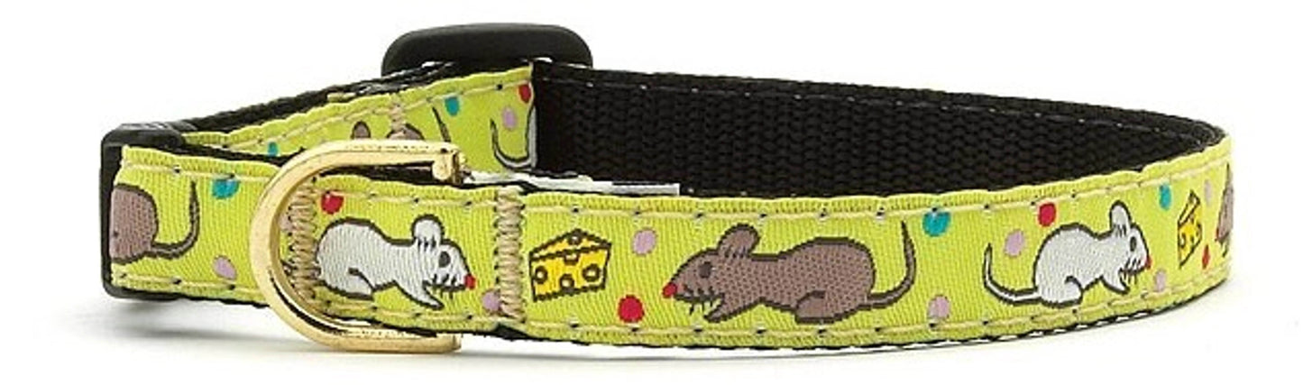 Up Country Say Cheese Cat Collar - Beasty Lux