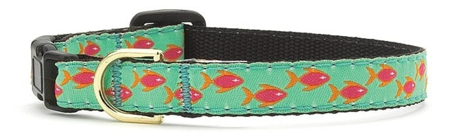 Up Country Tropical Fish Cat Collar - Beasty Lux