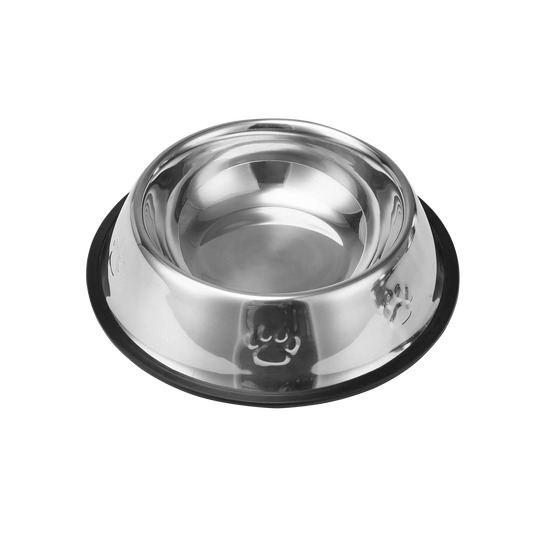Anti-Skid Stainless Steel Pet Bowl for Dogs and Cats