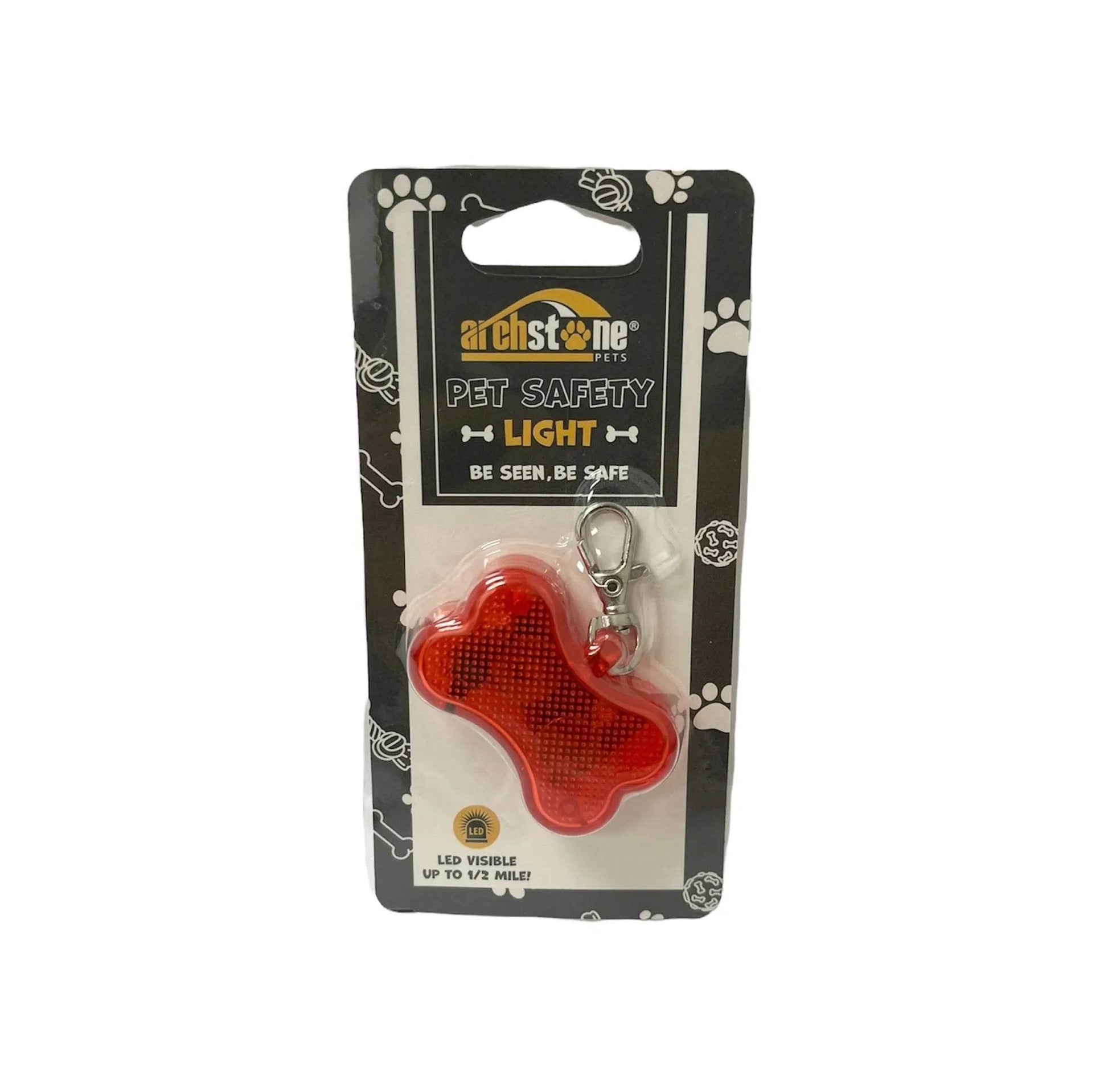 Pet Safety Light (Flashing Collar Accessory & Night Walking Attachment) - Beasty Lux