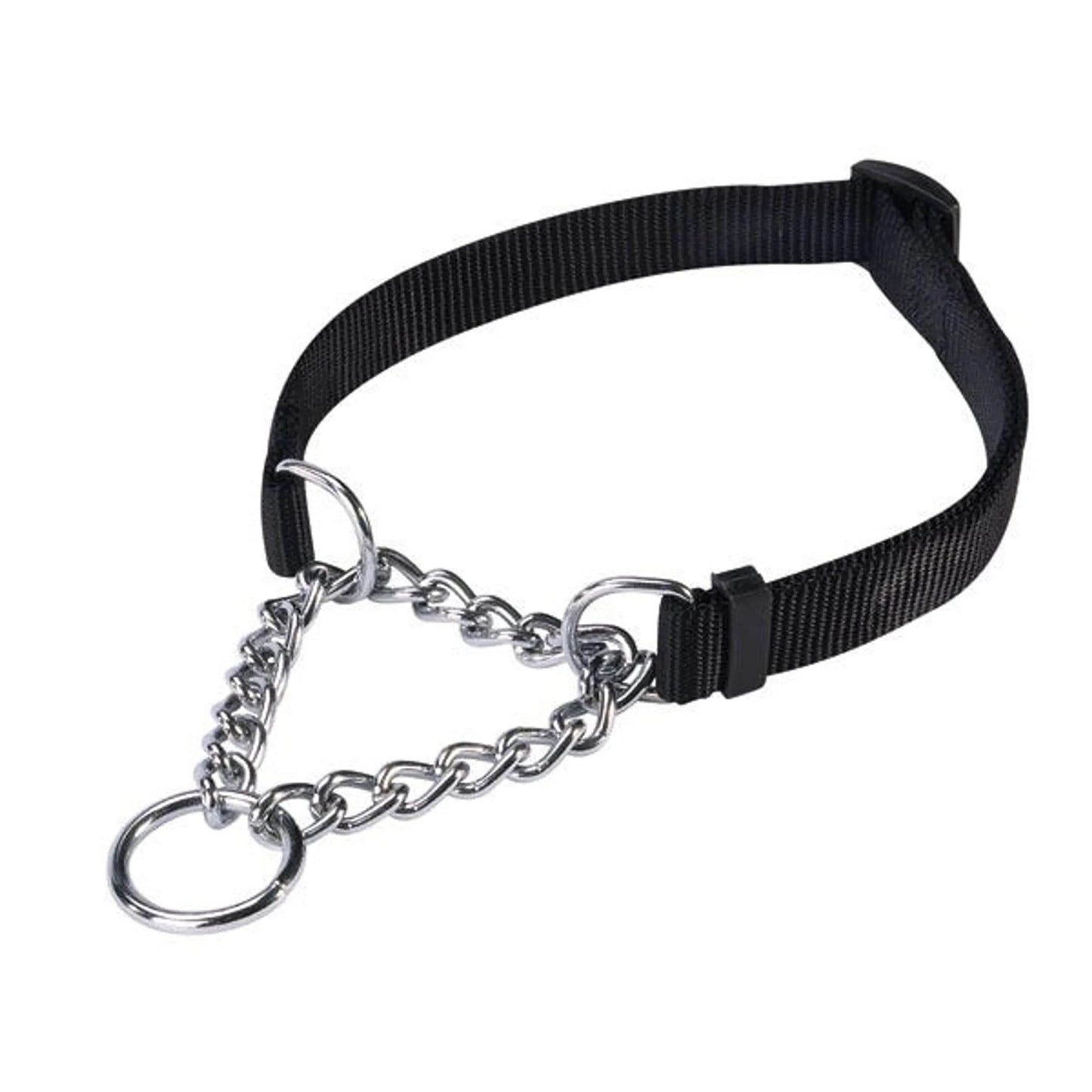 GG Martingale Collar 13-18In Blk - Beasty Lux