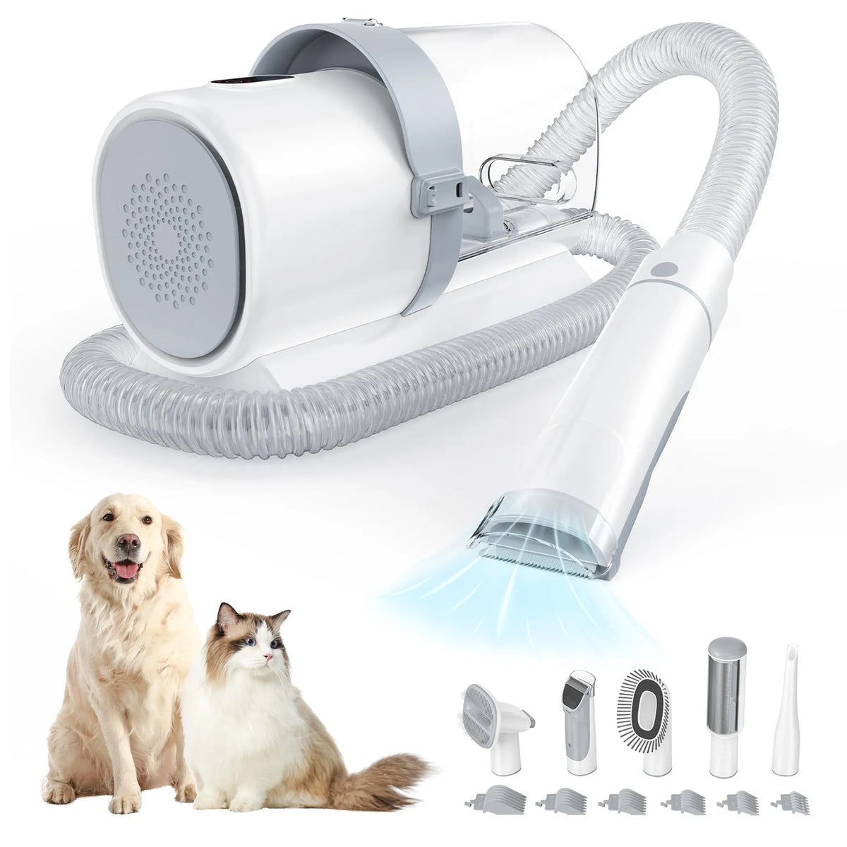 Pet Grooming & Hair Collection System