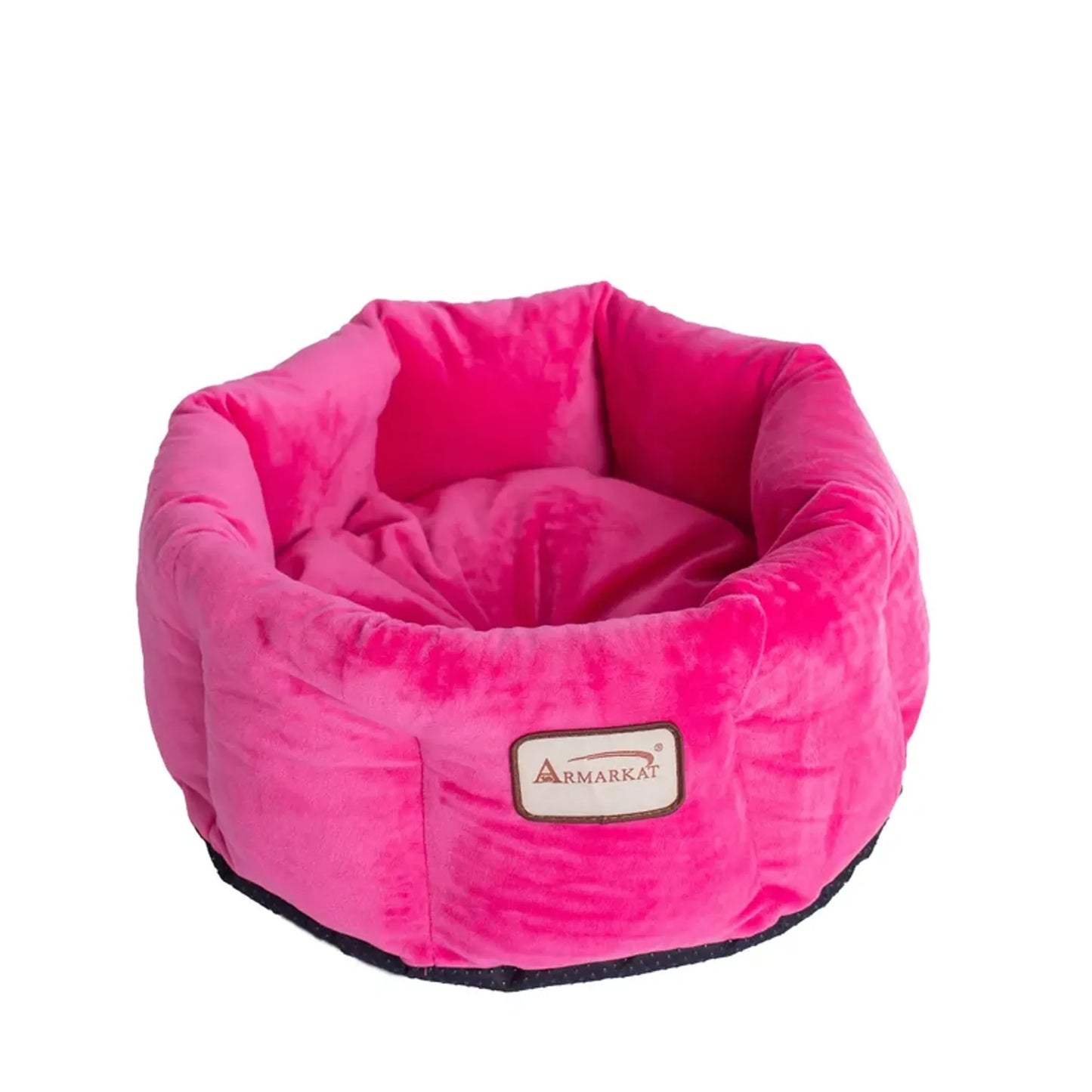 Armarkat Cat Bed, Warm and Cozy Cuddle Bed for Cats – Pink