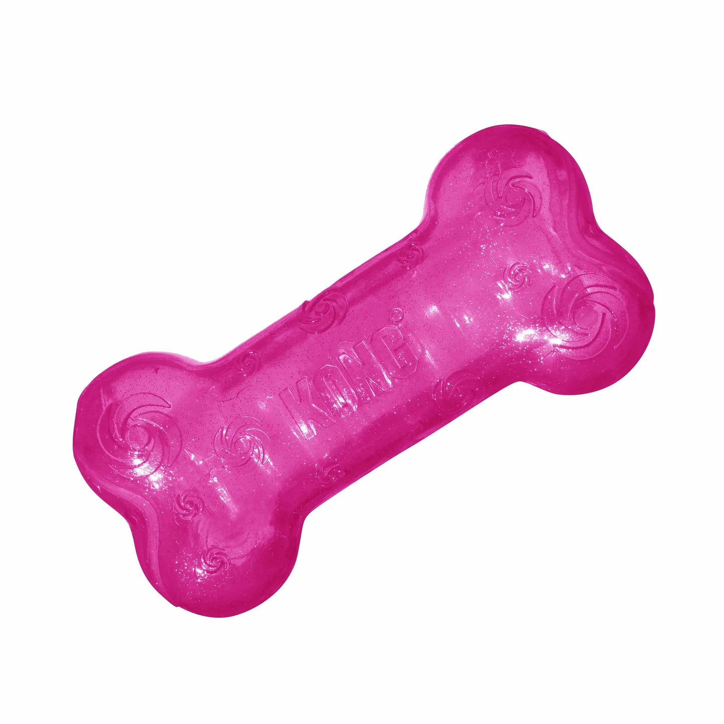 KONG(R) Squeezz(R) Crackle Bone Dog Fetch Toy Assorted