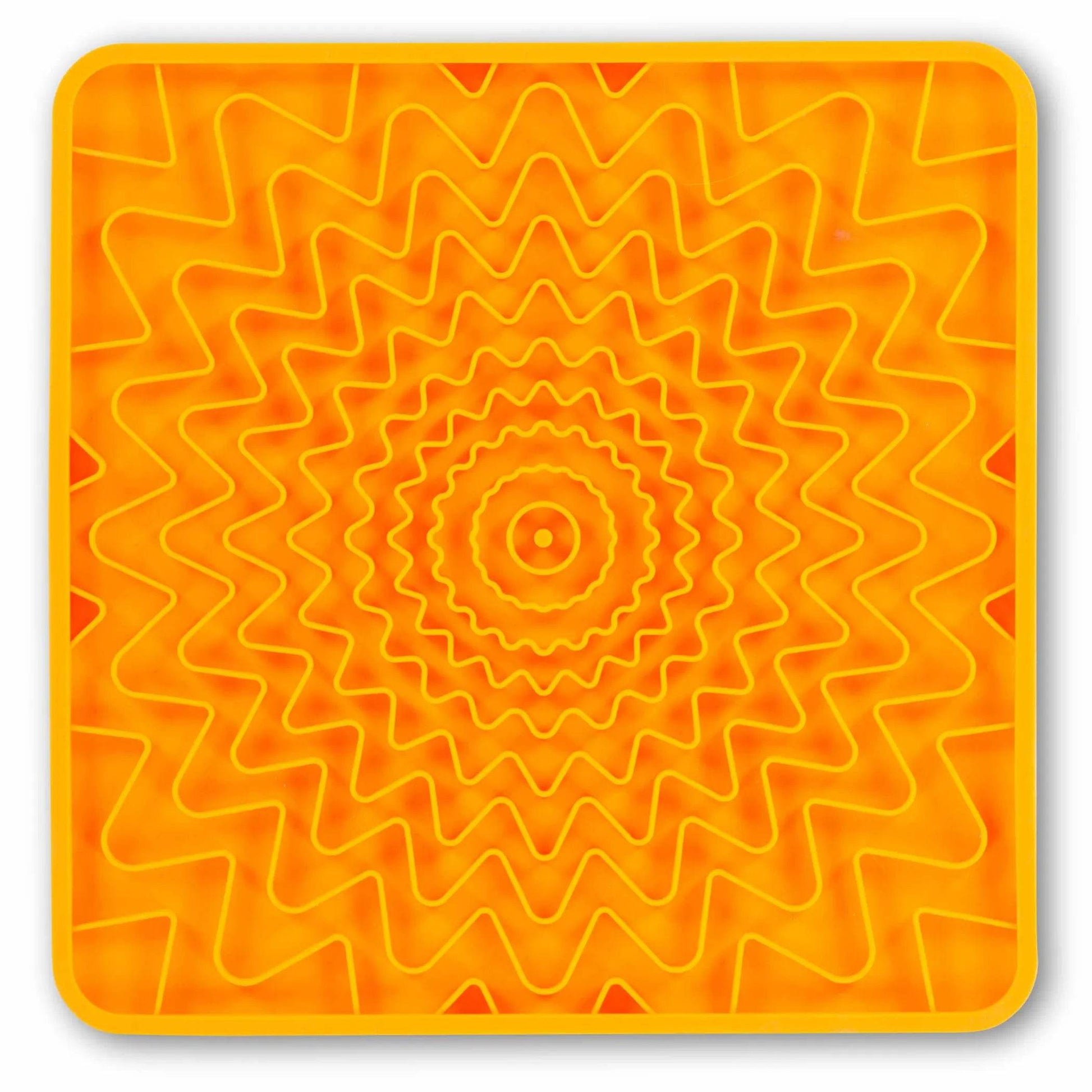 Messy Mutts Framed Spill Resistant Silicone Interactive Lick Mat - Beasty Lux