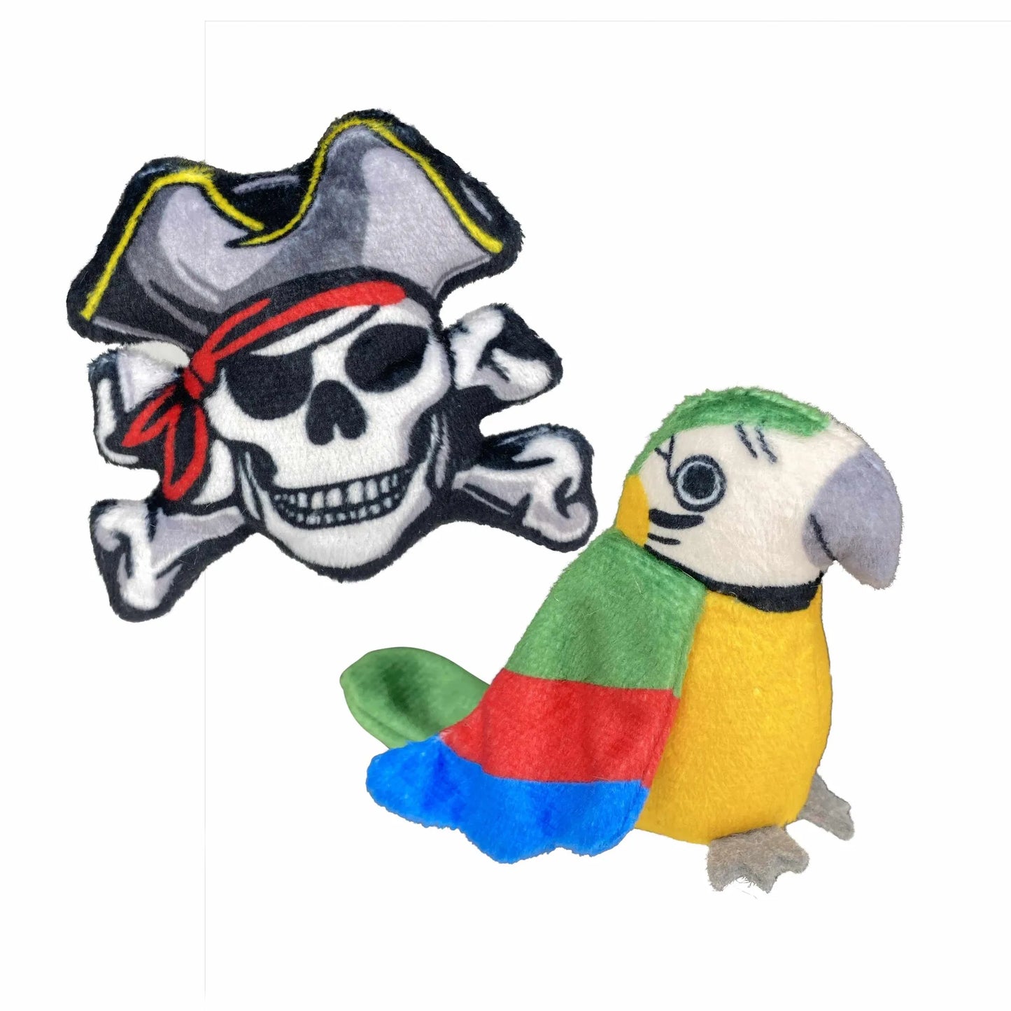 Multipet Margaritaville(R) Pirate Skull and Parrot