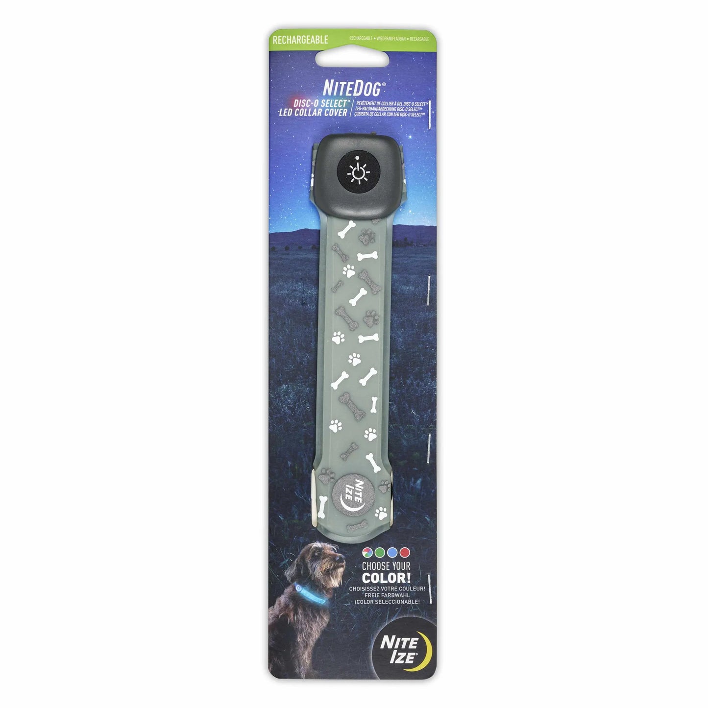 Nite Ize NiteDog(R) LED Collar Cover Disc O
