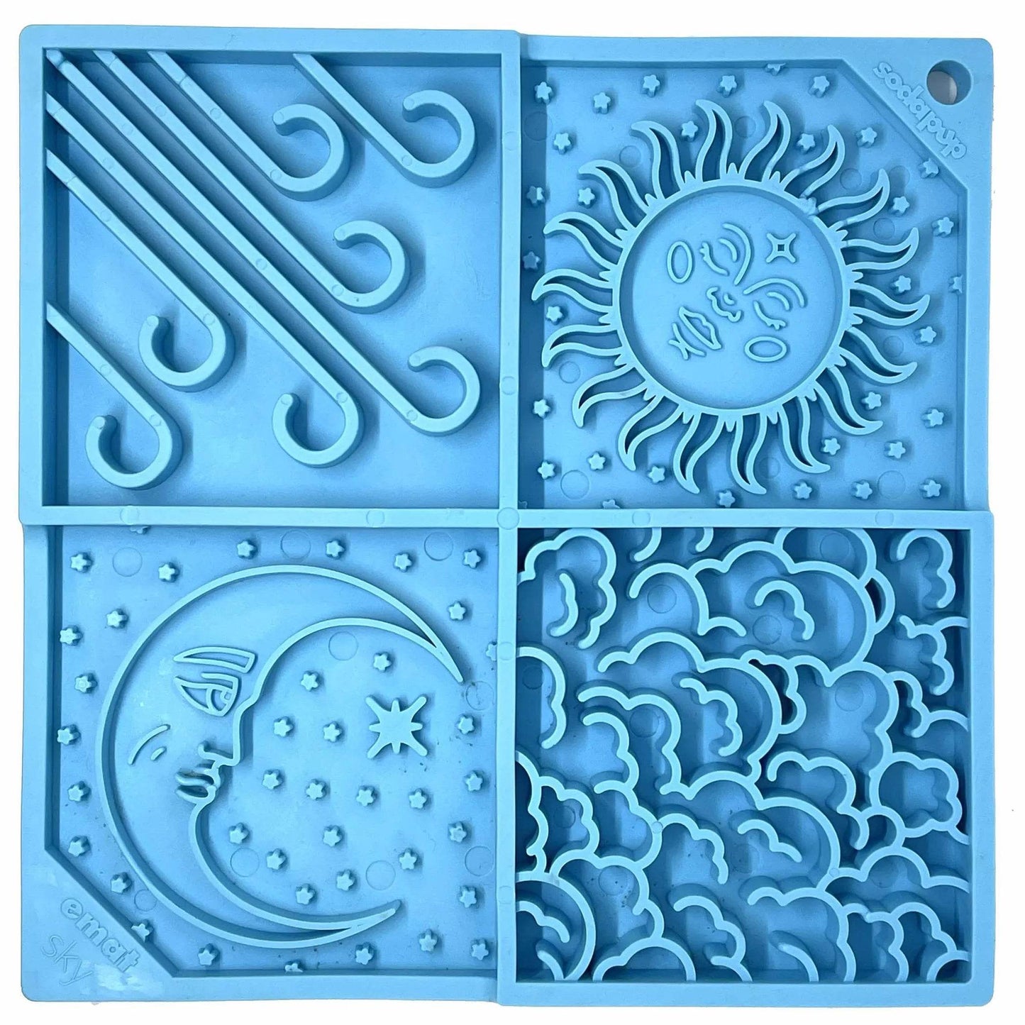 SodaPup eMat Enrichment Lick Mat - Beasty Lux