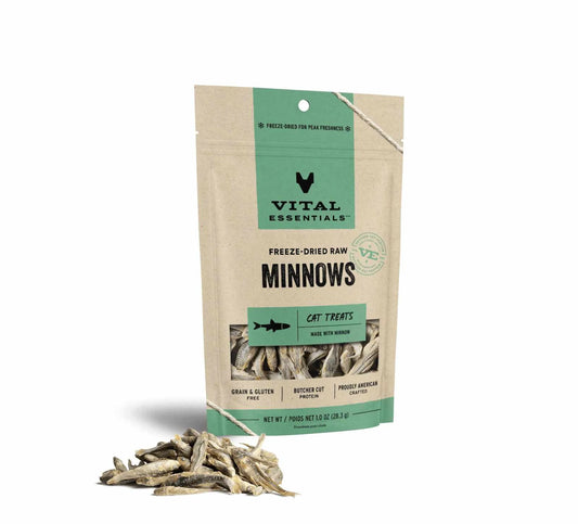 Vital essentials(R) freeze-dried raw minnows cat treats (1.0 oz)