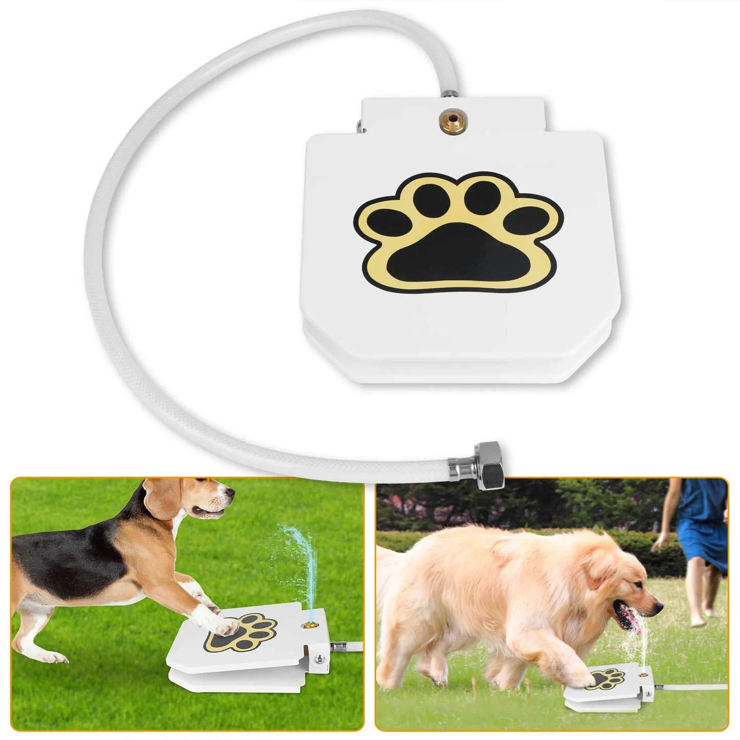 Dog Water Fountain Outdoor Dog Pet