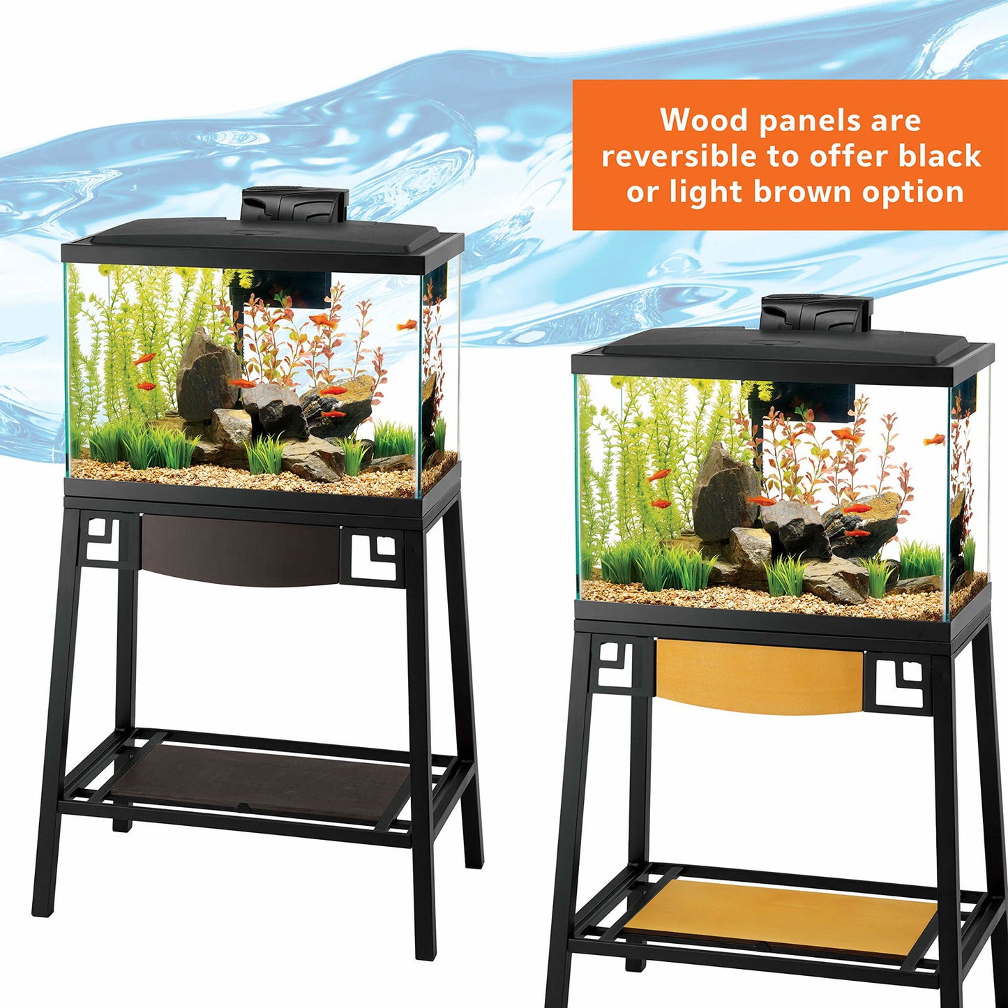 Beasty Lux Aqueon AQUEON Forge Aquarium Stand, 20 by 10-Inch