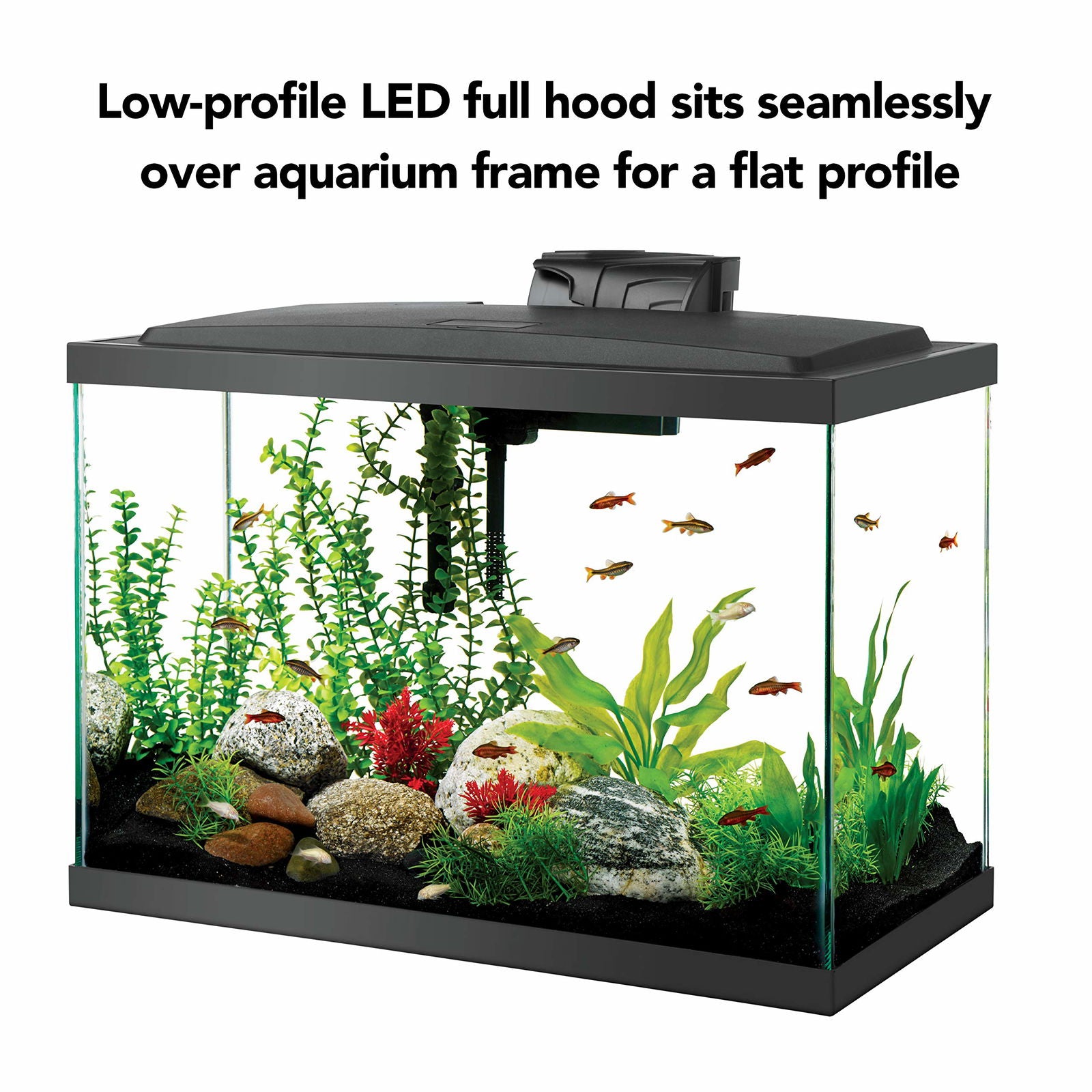 Beasty Lux Aqueon Aqueon Aquarium Fish Tank Starter Kits with LED Lighting