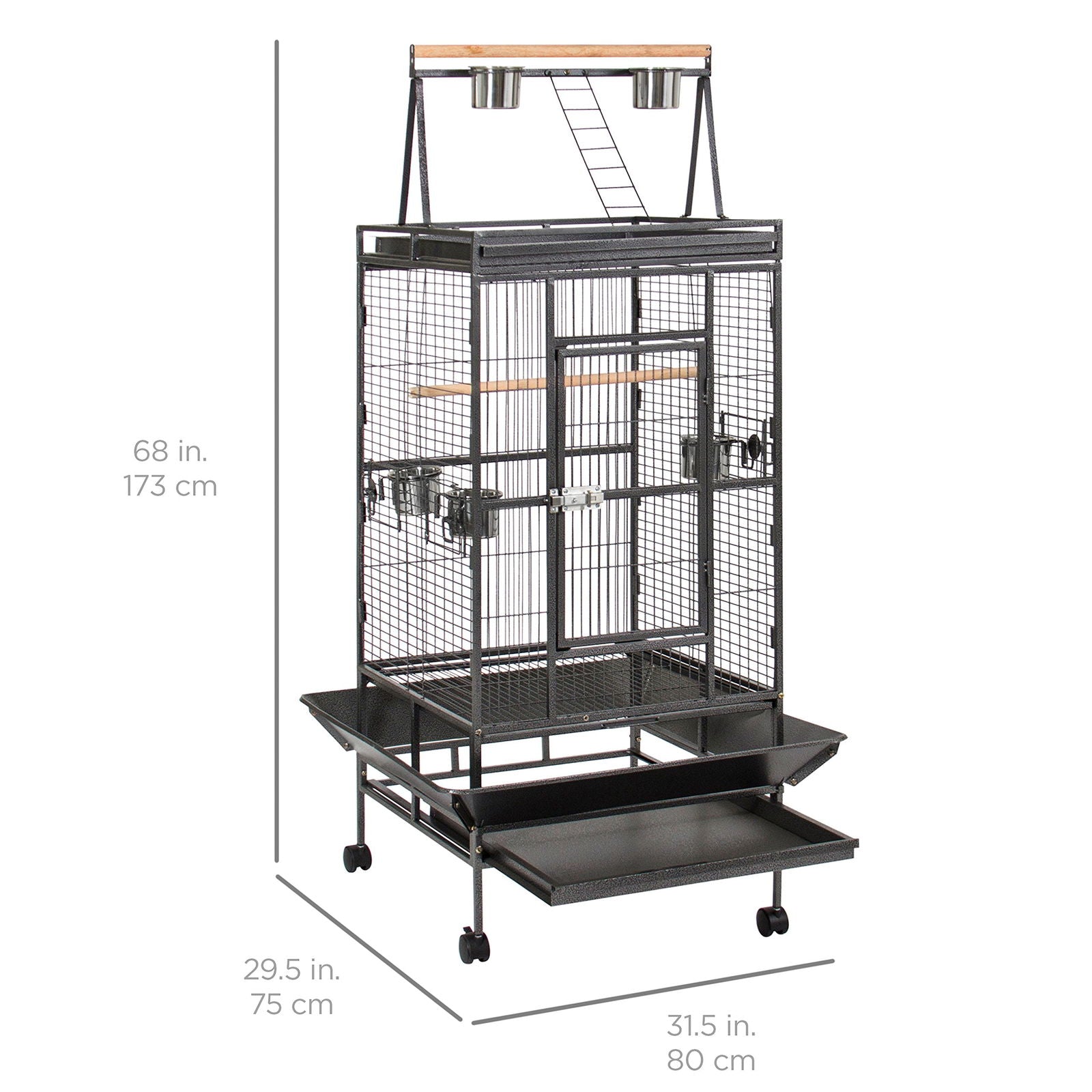 Beasty Lux Best Choice Products Best Choice Products New Large Play Top Bird Cage Parrot Finch Macaw Cockatoo Birdcages