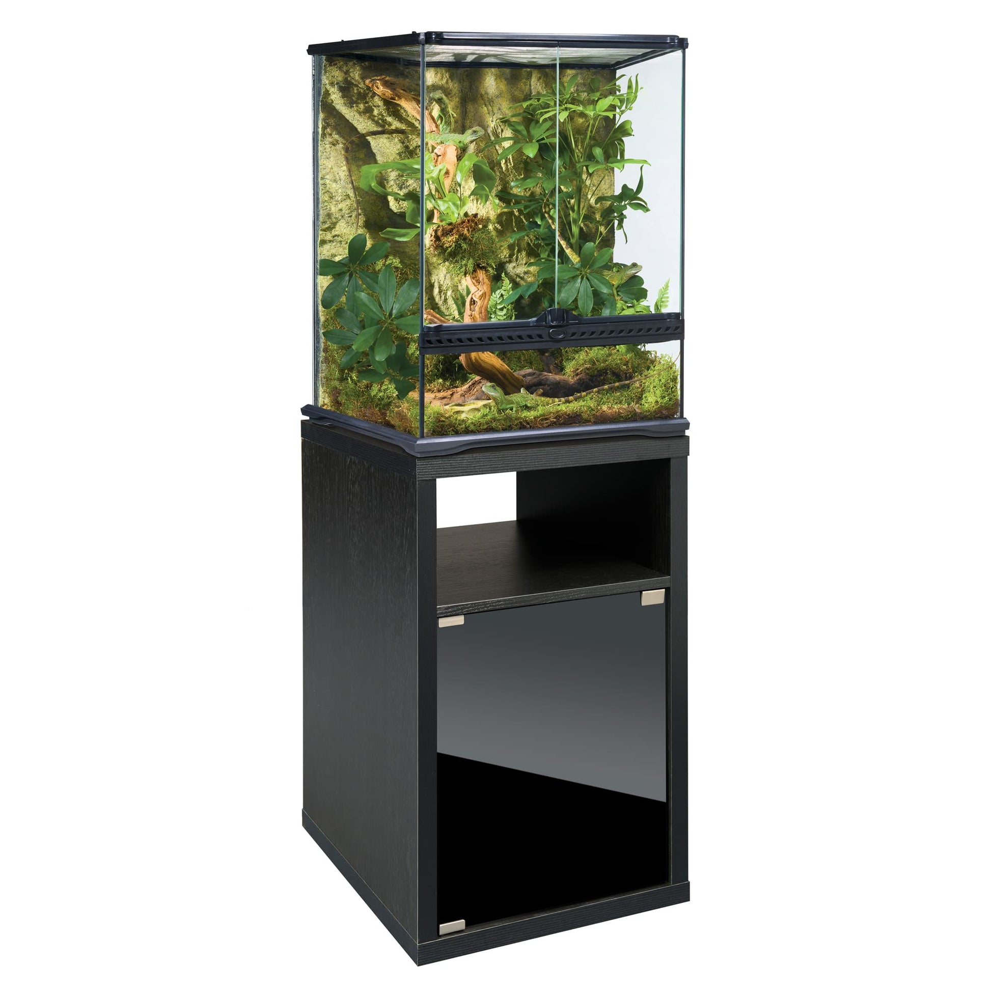 Beasty Lux Exo Terra Exo Terra Terrarium Cabinet, 18", Black