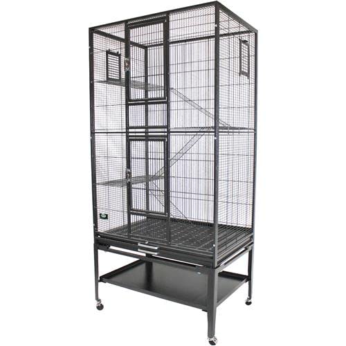 Beasty Lux Exotic Nutrition Exotic Nutrition Congo Cage - Durable 68" Tall Cage - for Sugar Gliders, Squirrels, Marmosets & Other Small Pets