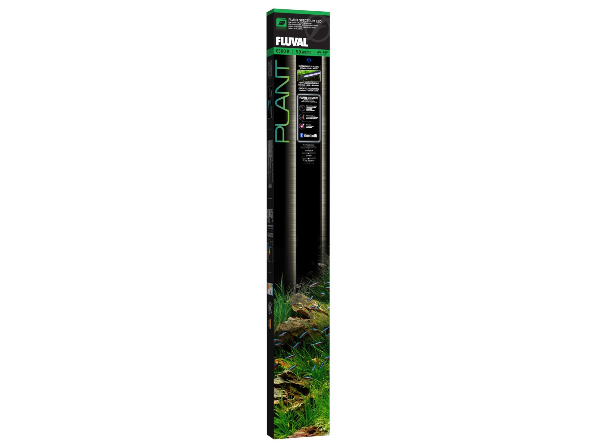 Beasty Lux Fluval Fluval Plant 3.0 Spectrum LED - 59 W - 48-60 in (122-153 cm)