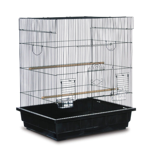 Beasty Lux PH Prevue Hendryx Prevue Pet Products Square Top Parakeet Cage, Black