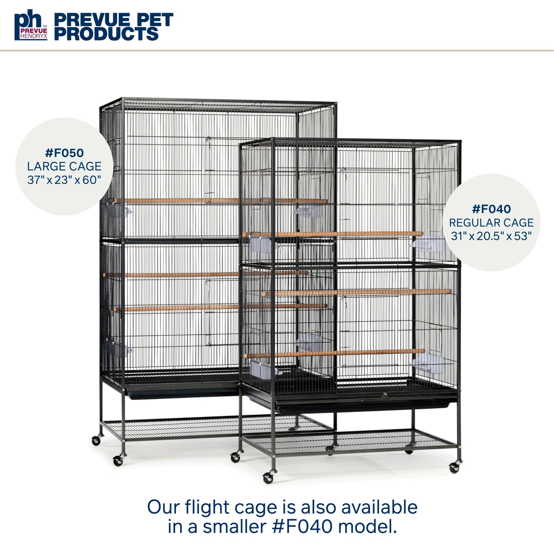 Beasty Lux Prevue Pet Products Prevue Hendryx Pet Products Wrought Iron Flight Cage, Large, Hammertone Black