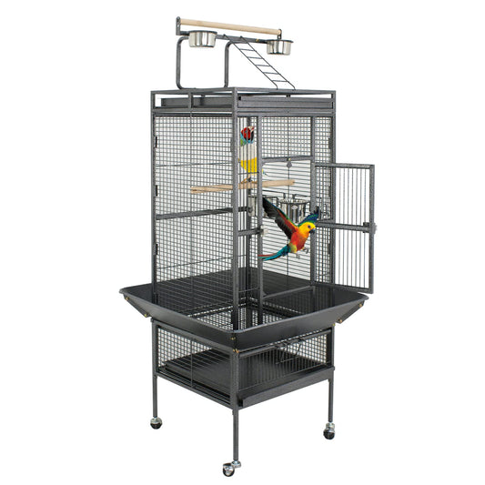 Beasty Lux ZENY ZENY 61" Pet Bird cage Large Play Top Parrot Cockatiel Cockatoo Parakeet Finch Pet Supply