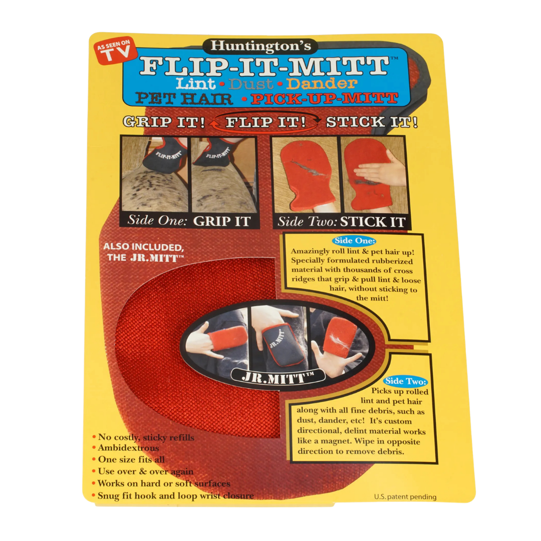 Flip-It-Mitt – Easy Pet Hair Removal Mitt